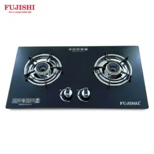 Bếp gas âm chén đồng FUJISHI FJ803_ALO_PLUS - Đánh lửa Magneto - Kiềng chắn gió